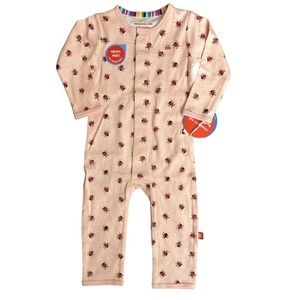 NWT MAGNETIC ME - Lucky Charm Ladybug Organic Cotton Magnetic Coverall Sz. 6-9M